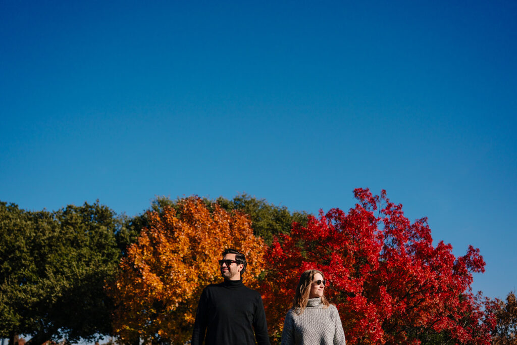 Coffee Shop Engagement Session at White Rhino Coffee in Uptown Dallas by DFW Wedding Photographer