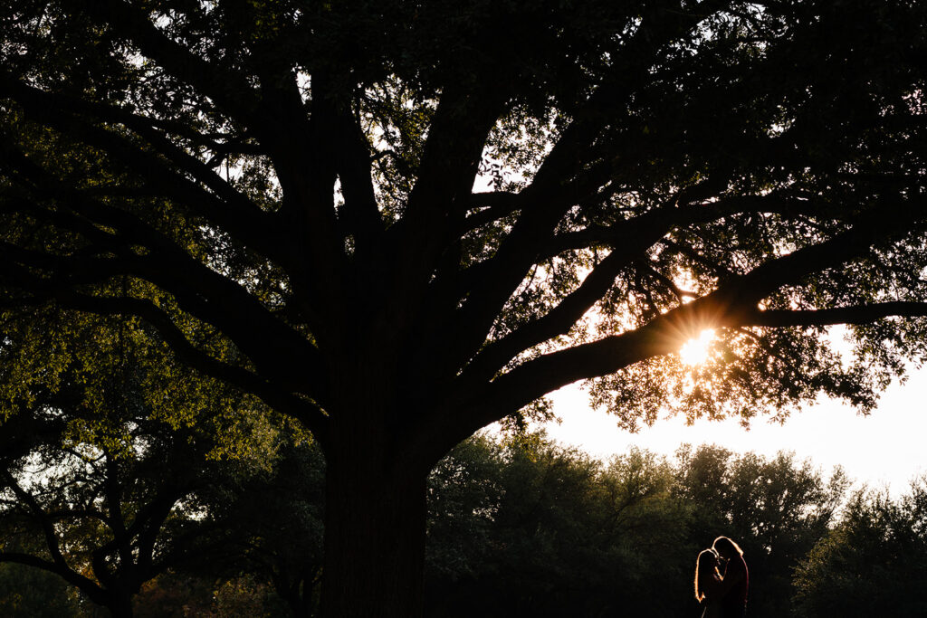 Quirky engagement session in Downtown Denton on the Square by DFW Wedding and Engagement Photographers