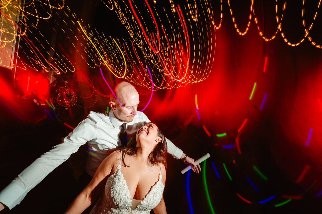 High-energy dance floor at 34 Events Plano wedding