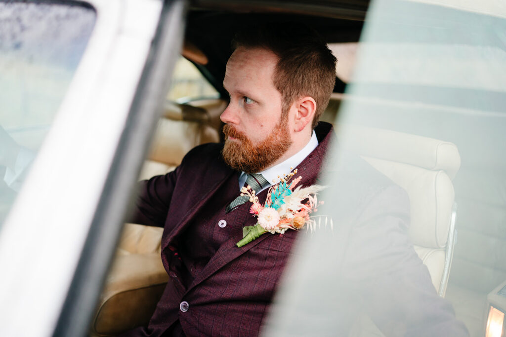 wedding at Historic Frankford Chapel in Dallas by autism friendly wedding photographers the macmeekens