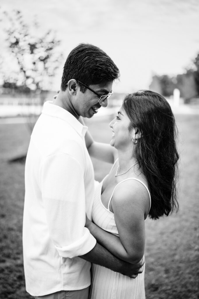 DFW South Asian Engagement Session at The Kimbell Art Museum in Fort Worth