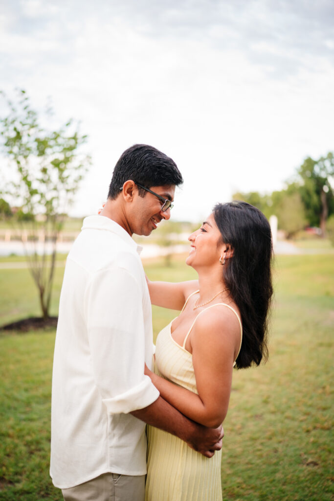 DFW South Asian Engagement Session at The Kimbell Art Museum in Fort Worth