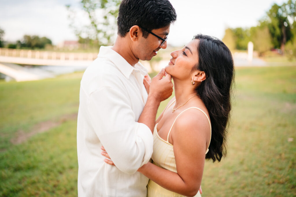 DFW South Asian Engagement Session at The Kimbell Art Museum in Fort Worth