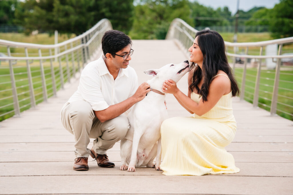 DFW South Asian Engagement Session at The Kimbell Art Museum in Fort Worth
