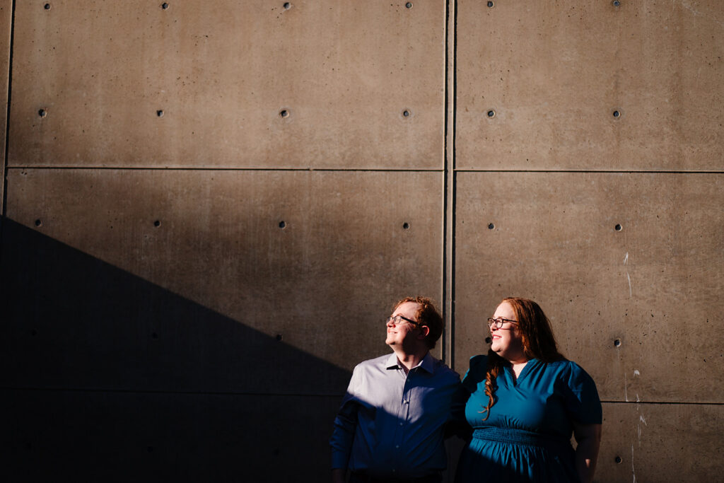 Fort Worth engagement session at The Kimbell Art Museum