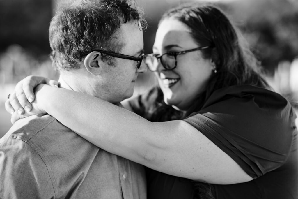 Fort Worth engagement session at The Kimbell Art Museum