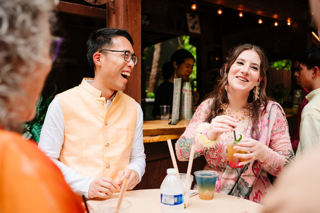 DFW Cinematic Documentary Wedding Photography Multicultural South Asian Muslim Jewish Wedding Dirty Pithi at Arrowwood Weddings and Events in Palmer Texas
