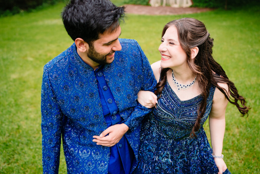 DFW Cinematic Documentary Wedding Photography Multicultural South Asian Muslim Jewish Wedding Sangeet Portraits at Arrowwood Weddings and Events in Palmer Texas