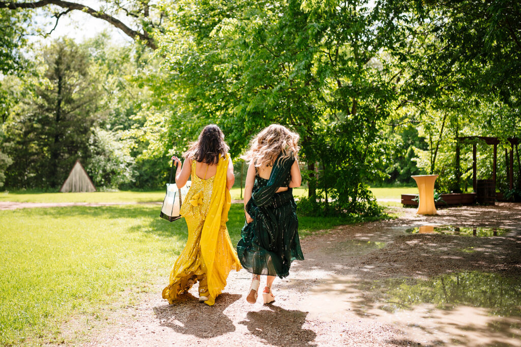 DFW Cinematic Documentary Wedding Photography Multicultural South Asian Muslim Jewish Wedding Pithi at Arrowwood Weddings and Events in Palmer Texas