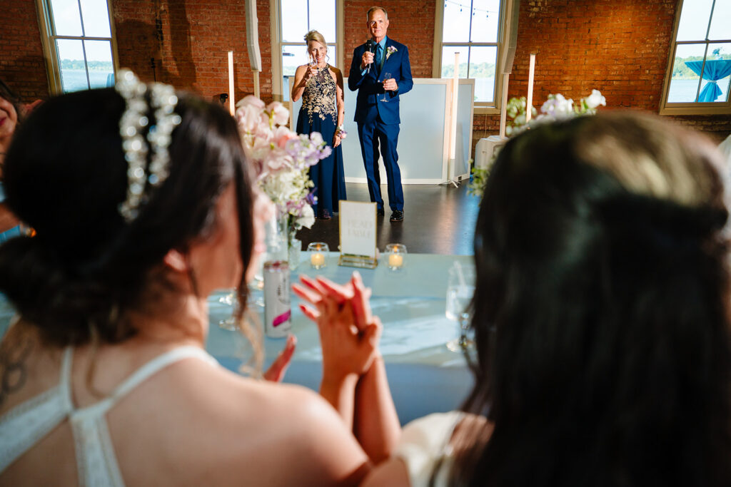 North Texas LGBTQ Wedding Reception at The Filter Building on White Rock Lake by Dallas Inclusive Wedding Photographers