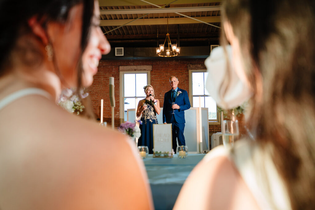 North Texas LGBTQ Wedding Reception at The Filter Building on White Rock Lake by Dallas Inclusive Wedding Photographers