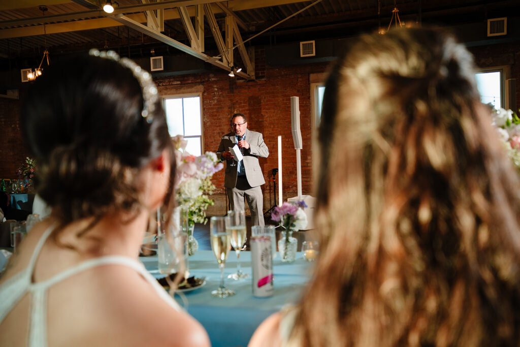 North Texas LGBTQ Wedding Reception at The Filter Building on White Rock Lake by Dallas Inclusive Wedding Photographers