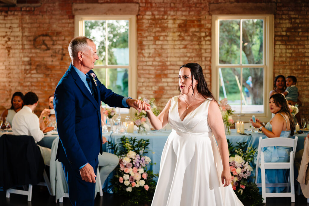 North Texas LGBTQ Wedding Reception at The Filter Building on White Rock Lake by Dallas Inclusive Wedding Photographers