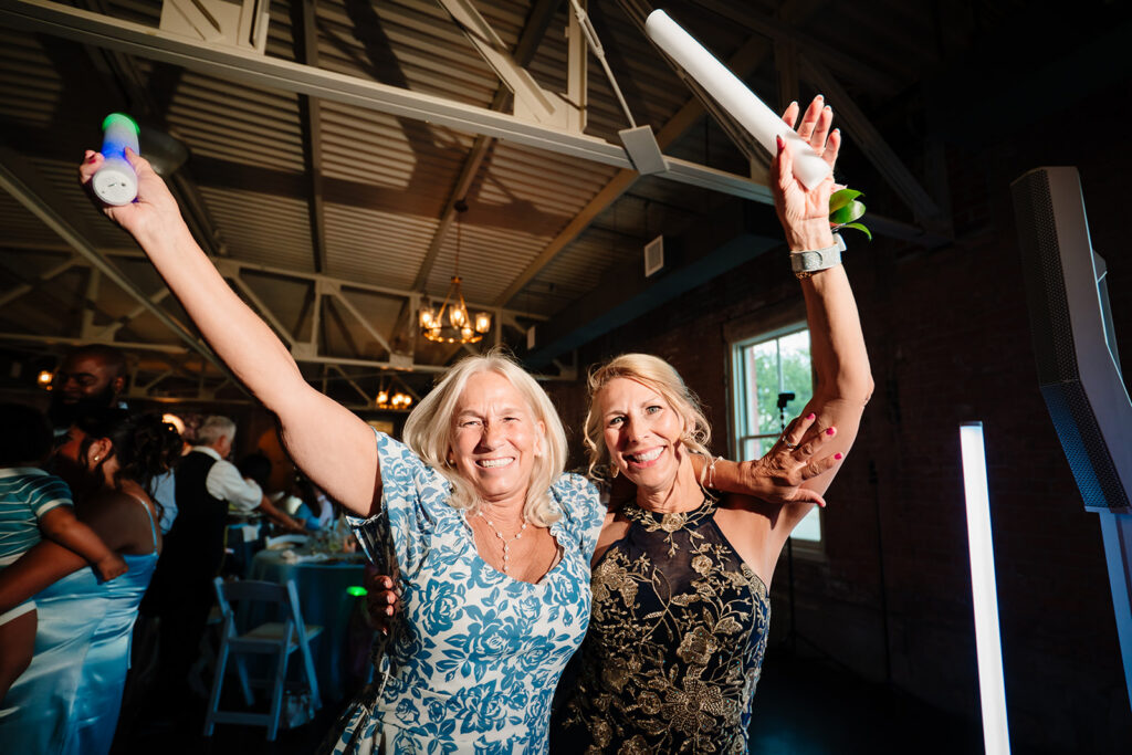 North Texas LGBTQ Wedding Reception at The Filter Building on White Rock Lake by Dallas Inclusive Wedding Photographers