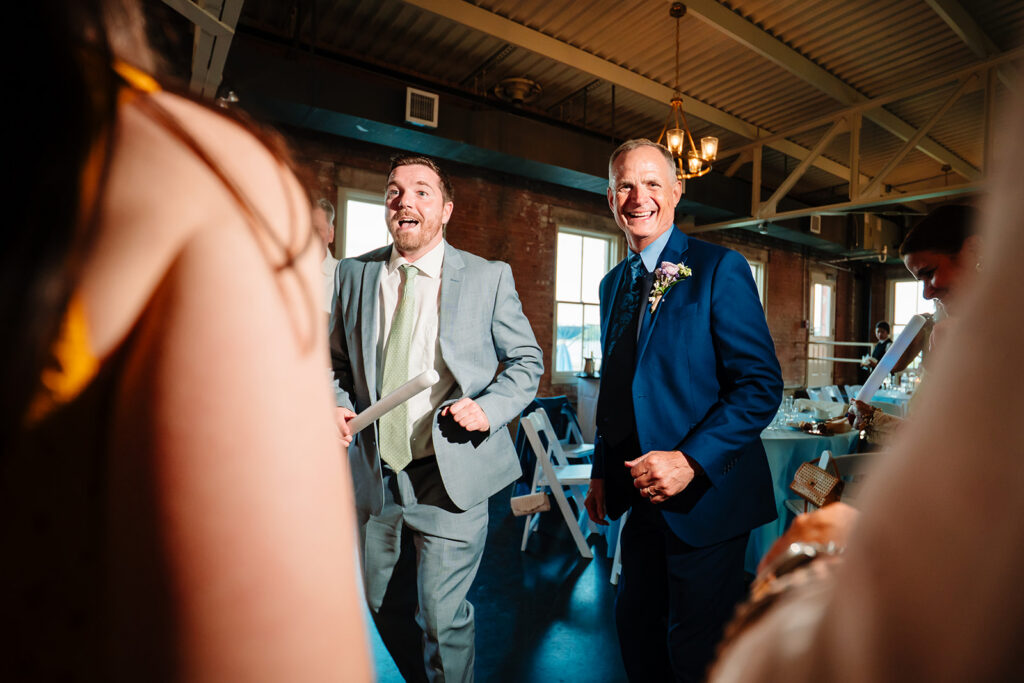 North Texas LGBTQ Wedding Reception at The Filter Building on White Rock Lake by Dallas Inclusive Wedding Photographers