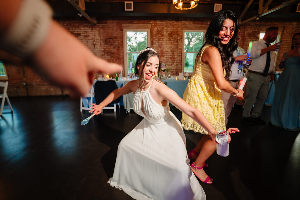 North Texas LGBTQ Wedding Reception at The Filter Building on White Rock Lake by Dallas Inclusive Wedding Photographers