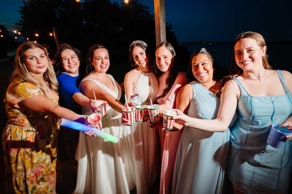 North Texas LGBTQ Wedding Reception at The Filter Building on White Rock Lake by Dallas Inclusive Wedding Photographers