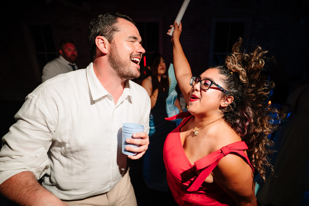 North Texas LGBTQ Wedding Reception at The Filter Building on White Rock Lake by Dallas Inclusive Wedding Photographers