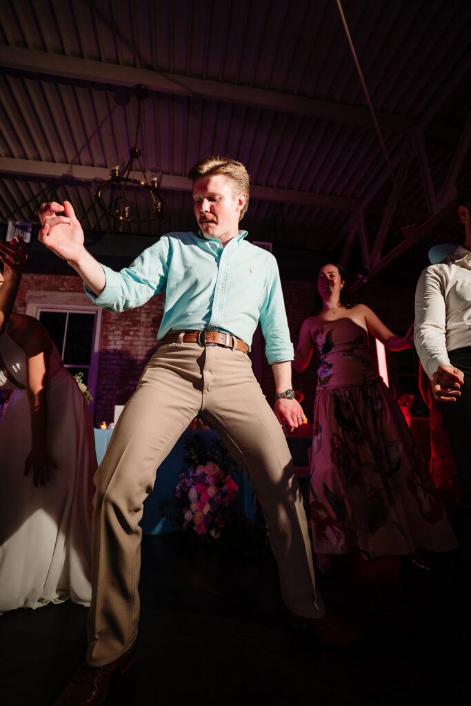 North Texas LGBTQ Wedding Reception at The Filter Building on White Rock Lake by Dallas Inclusive Wedding Photographers