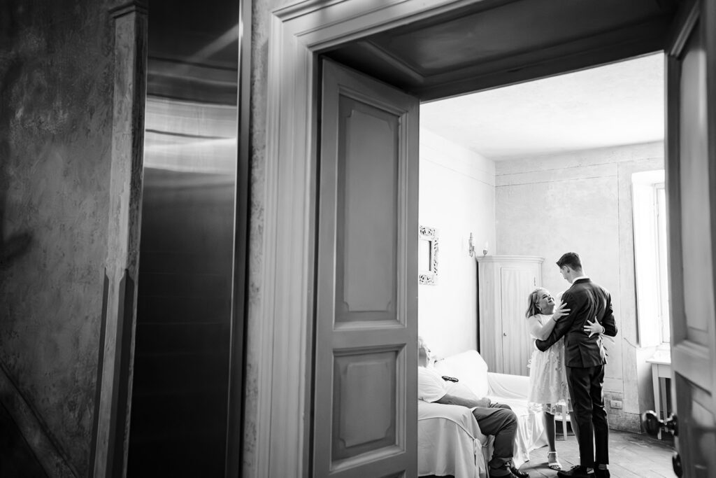 LGBTQ Italian Destination Wedding at Villa Regina Teodolinda on Lake Como Italy by Inclusive Destination Wedding Photographers