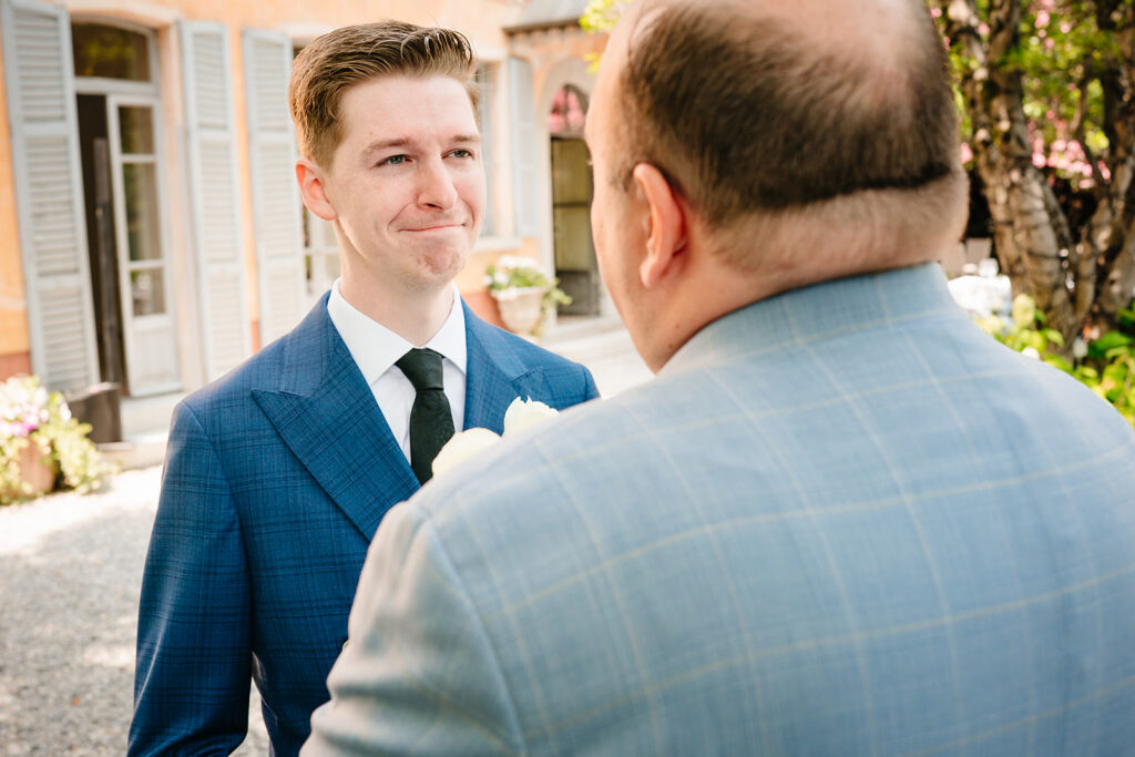 LGBTQ Italian Destination Wedding at Villa Regina Teodolinda on Lake Como Italy by Inclusive Destination Wedding Photographers