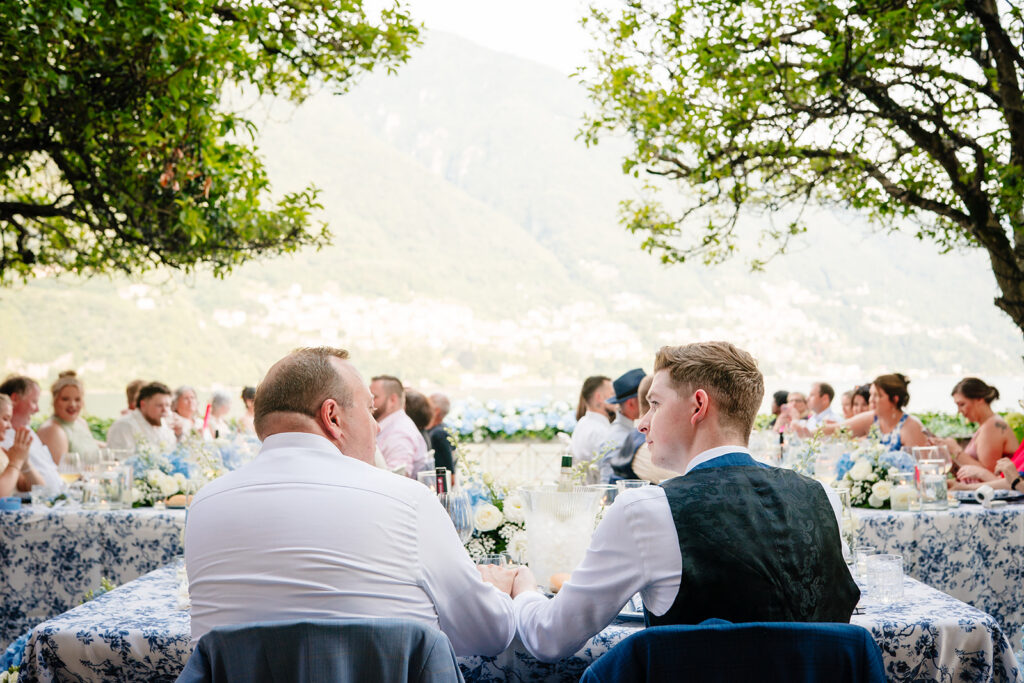 LGBTQ Italian Destination Wedding at Villa Regina Teodolinda on Lake Como Italy by Inclusive Destination Wedding Photographers