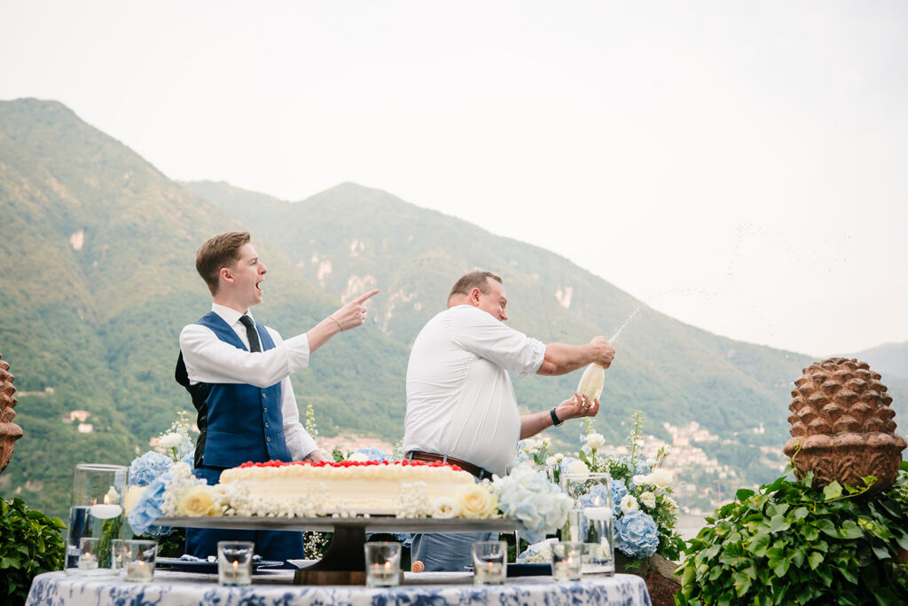 LGBTQ Italian Destination Wedding at Villa Regina Teodolinda on Lake Como Italy by Inclusive Destination Wedding Photographers