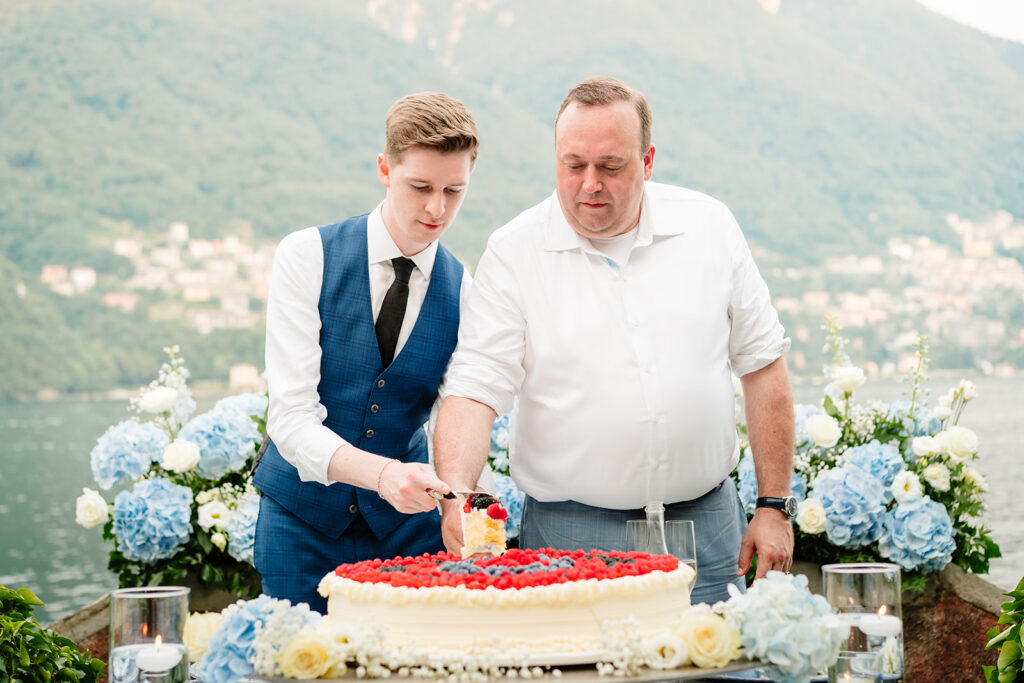 LGBTQ Italian Destination Wedding at Villa Regina Teodolinda on Lake Como Italy by Inclusive Destination Wedding Photographers