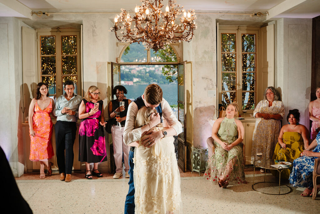 LGBTQ Italian Destination Wedding at Villa Regina Teodolinda on Lake Como Italy by Inclusive Destination Wedding Photographers