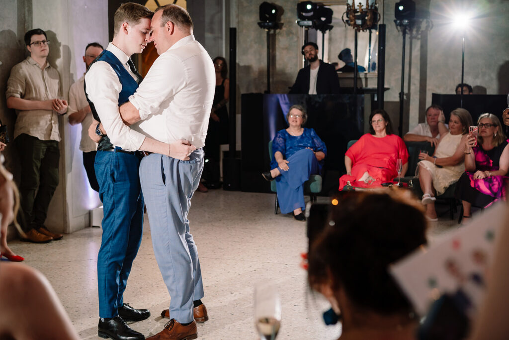 LGBTQ Italian Destination Wedding at Villa Regina Teodolinda on Lake Como Italy by Inclusive Destination Wedding Photographers