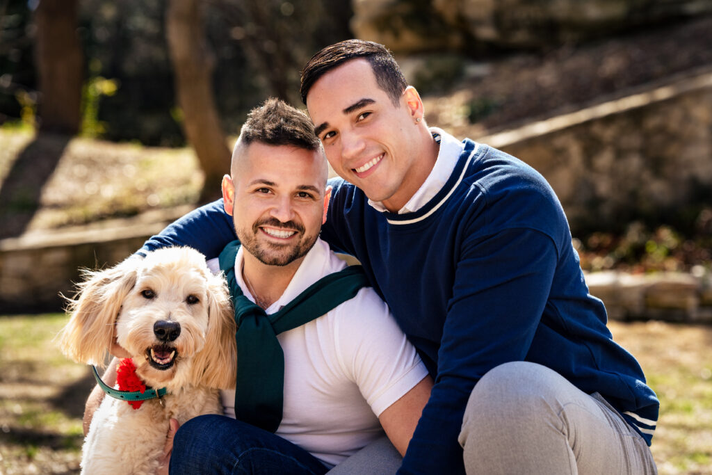 Dallas LGBTQ+ Engagement Session in Highland Park, Texas