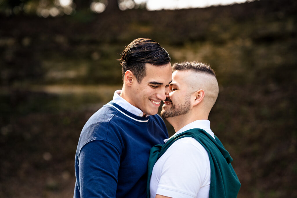 Dallas LGBTQ+ Engagement Session in Highland Park, Texas