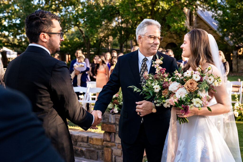 Texas Wedding Ceremony at Clark Gardens