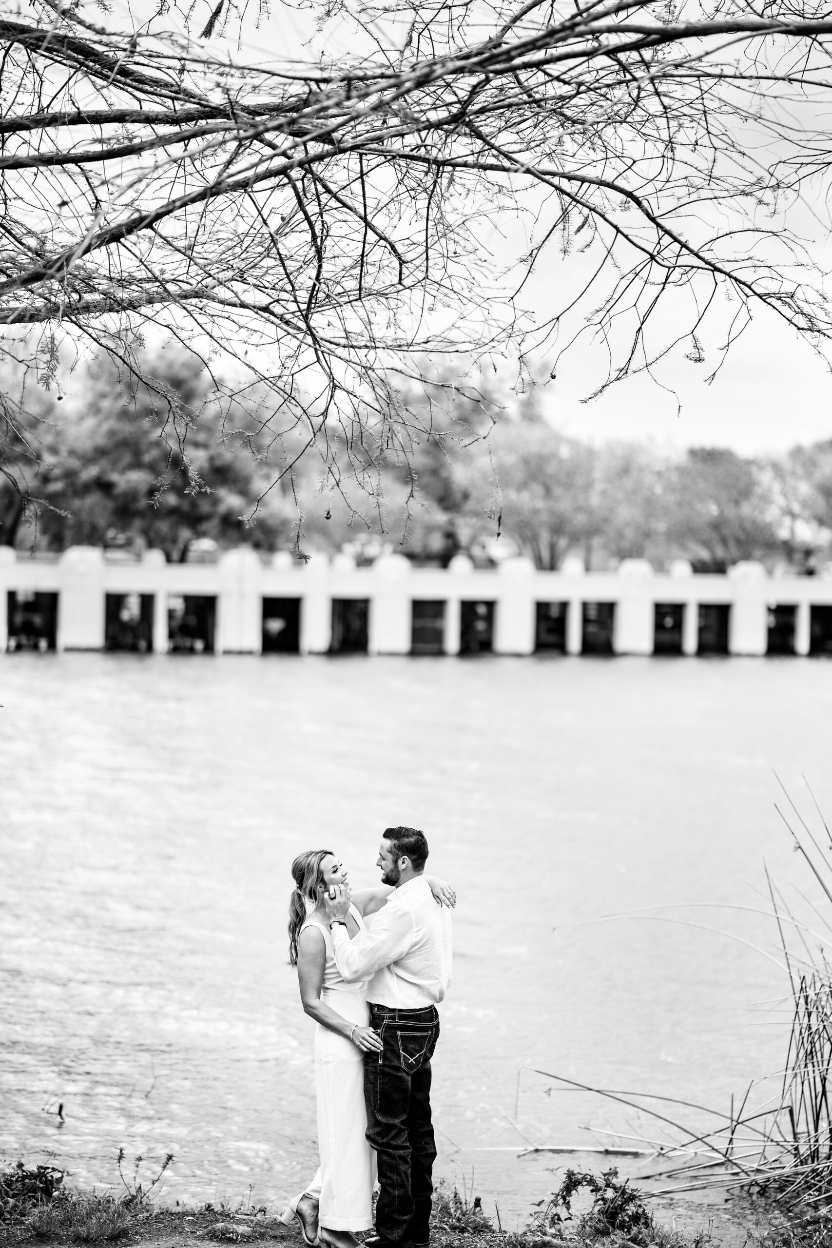 White Rock Lake Dallas Candid Engagement DFW Documentary Photographer