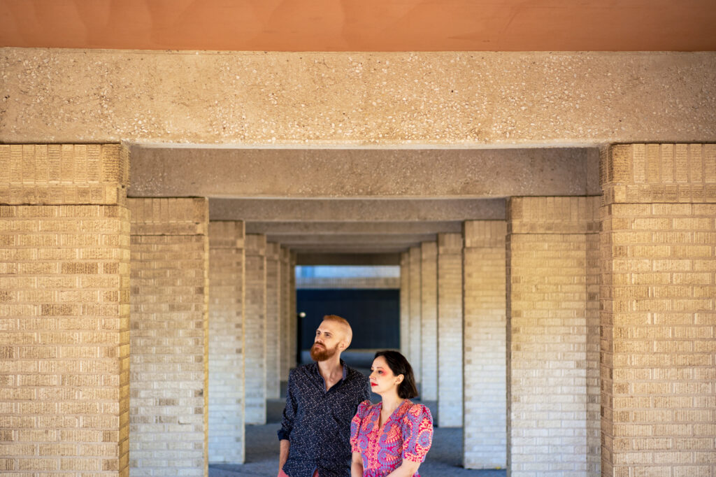 Dallas Couples Session at Hall of State in Fair Park Texas Wedding Photographer The MacMeekens