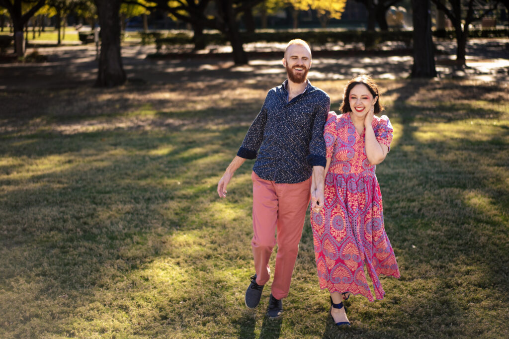 Dallas Couples Session at Hall of State in Fair Park Texas Wedding Photographer The MacMeekens