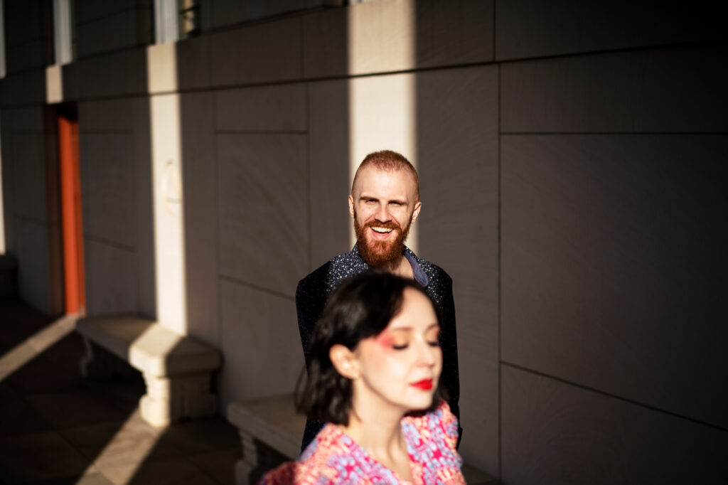 Dallas Couples Session at Hall of State in Fair Park Texas Wedding Photographer The MacMeekens