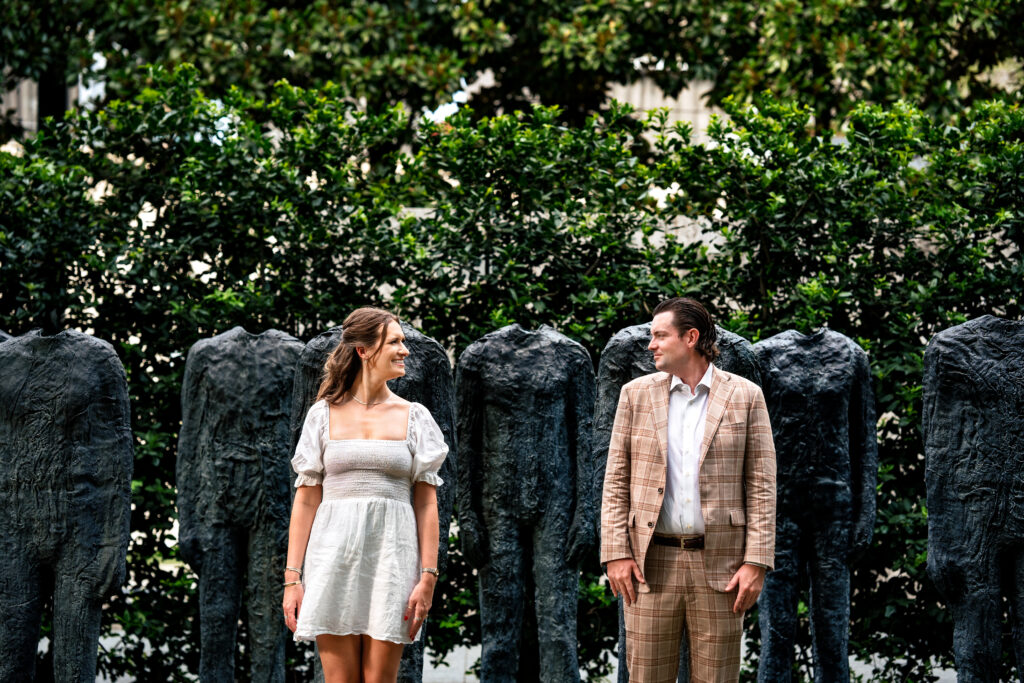 Dallas Engagement Session Nasher Sculpture Center Wedding Photographer